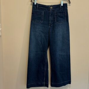 Pilcro - The Skipper cropped wide leg from Anthropologie